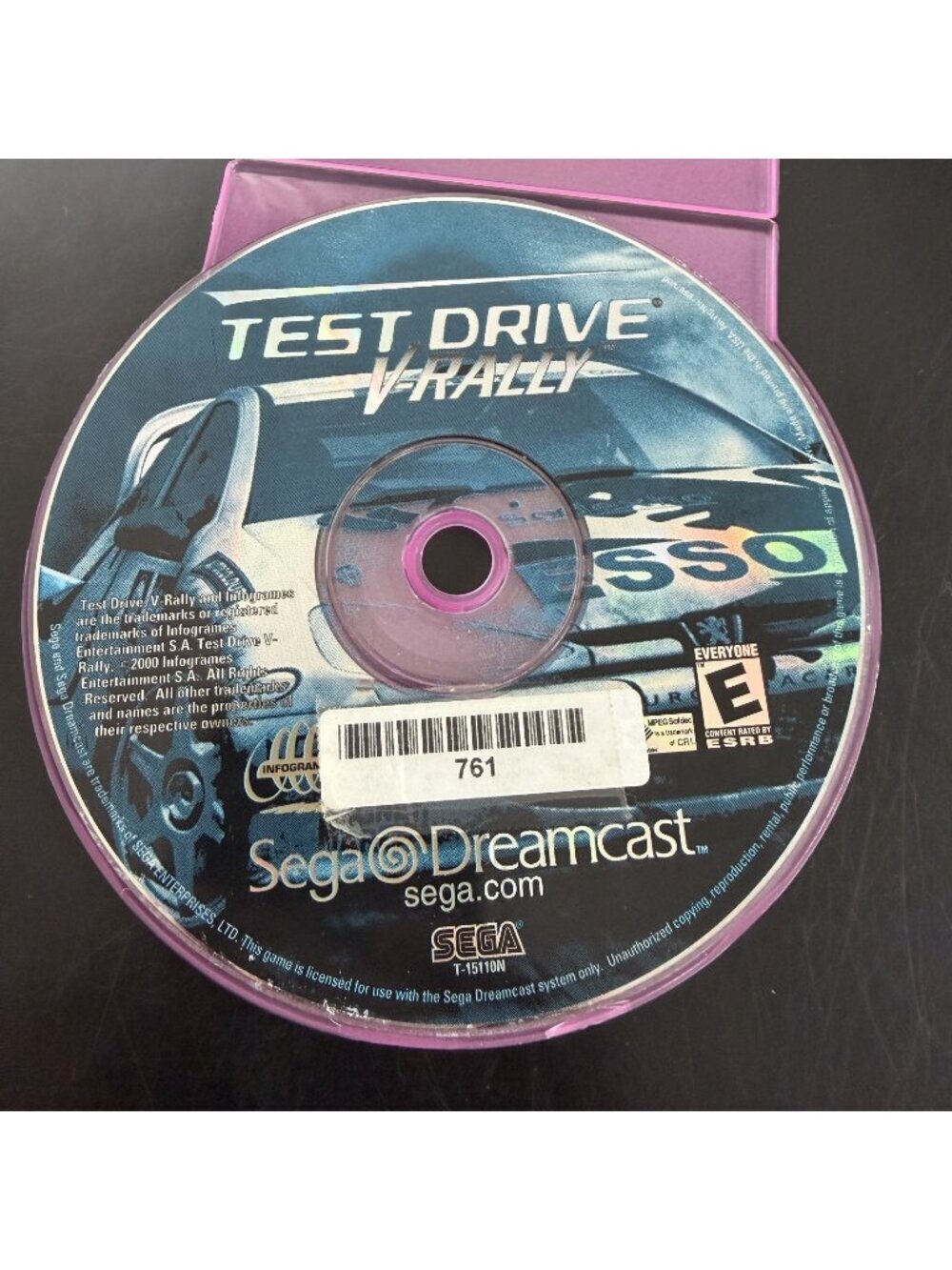 Test Drive V-Rally (Sega Dreamcast, 2000) Game Only - Tested
